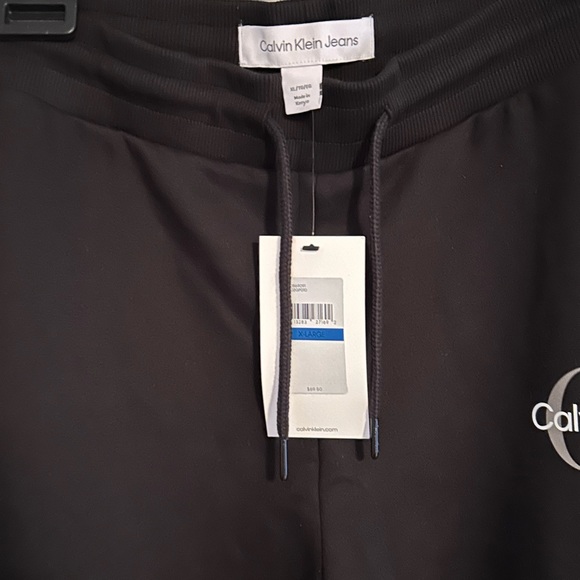 Calvin Klein Men’s Black Sweatpants XL NWT - Picture 4 of 6